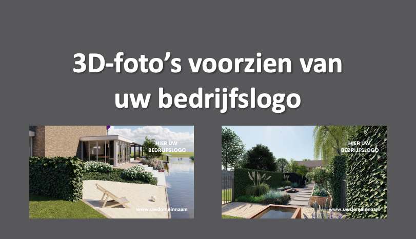 Wij personaliseren uw 3D-foto's