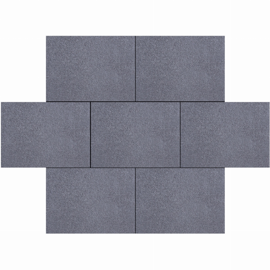 Granulati 20x30x6cm grigio scuro donkergrijs