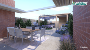 Moderne tuin
