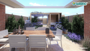 Moderne tuin