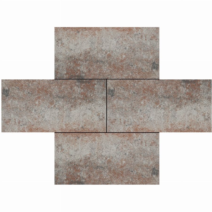 Fortress Tiles 30x60x6cm jersey Beige/Bruin/Grijs