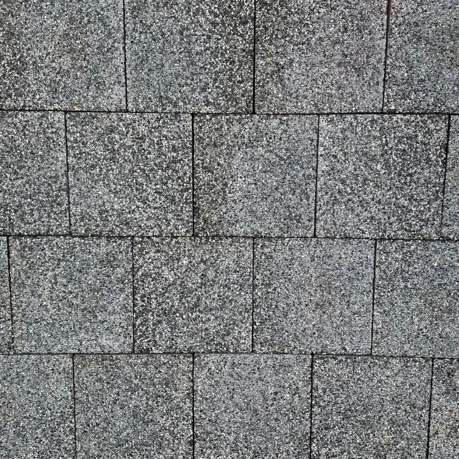 Granulo 20x20x8cm Grijs/Zwart