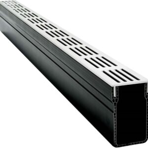 Garden Drain goot 100x6,5x10cm aluminium