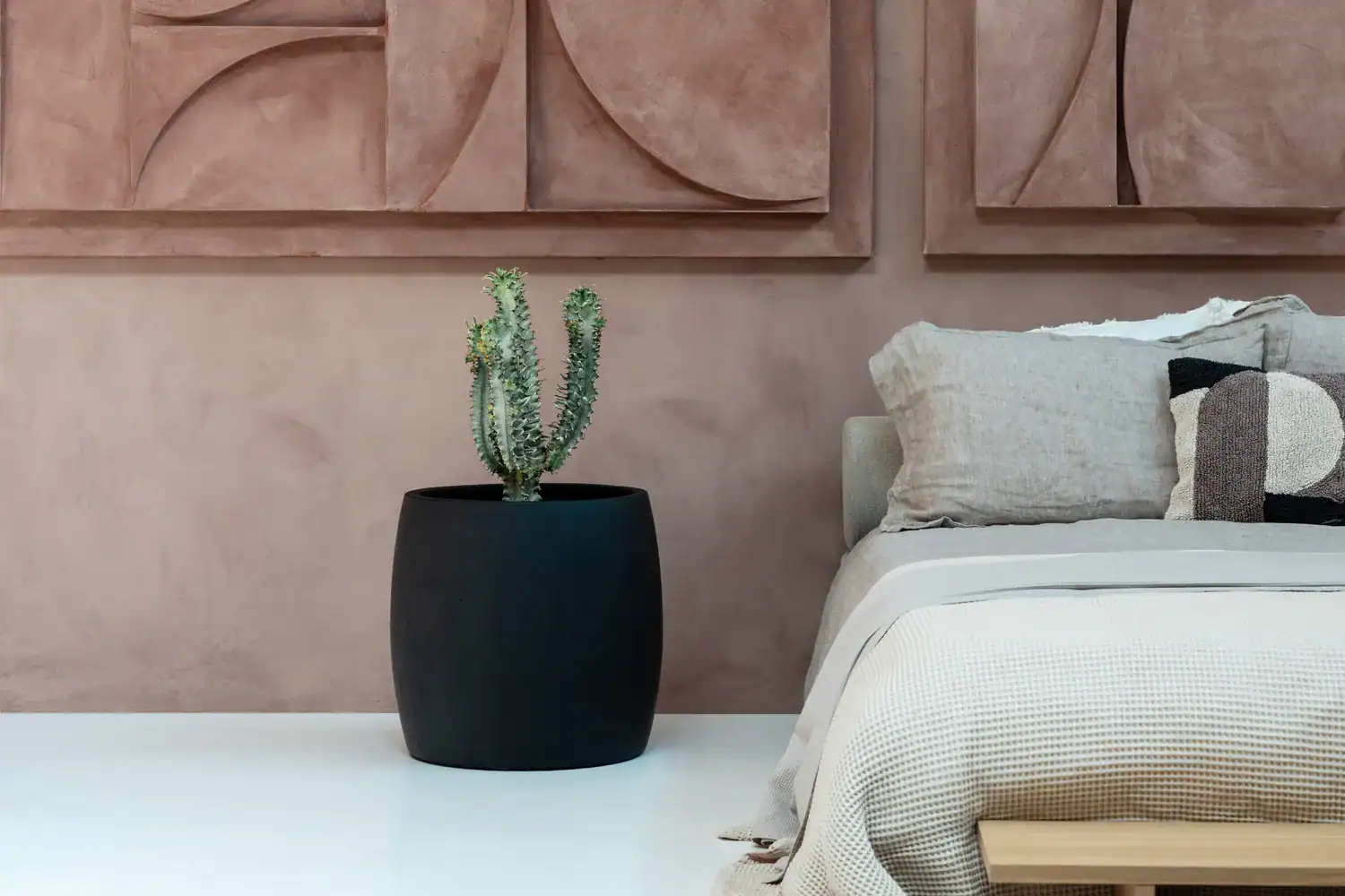 Grigio Modern Pot - Anthracite